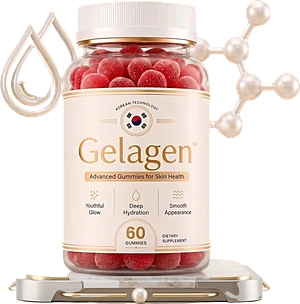 Gelagen gummies jar